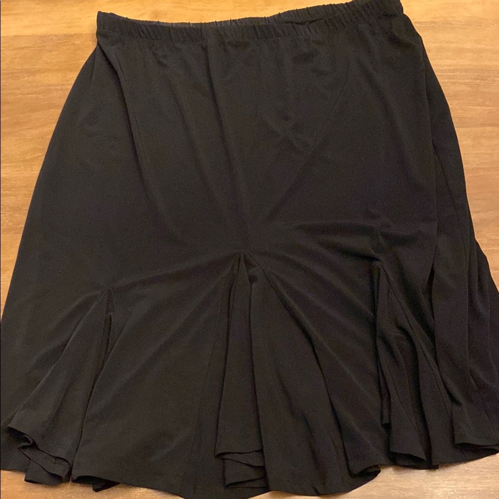 Coldwater Creek XL (18) Elegant Black Women's Skirt